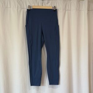 Lululemon Blue Align 25” Leggings size 10